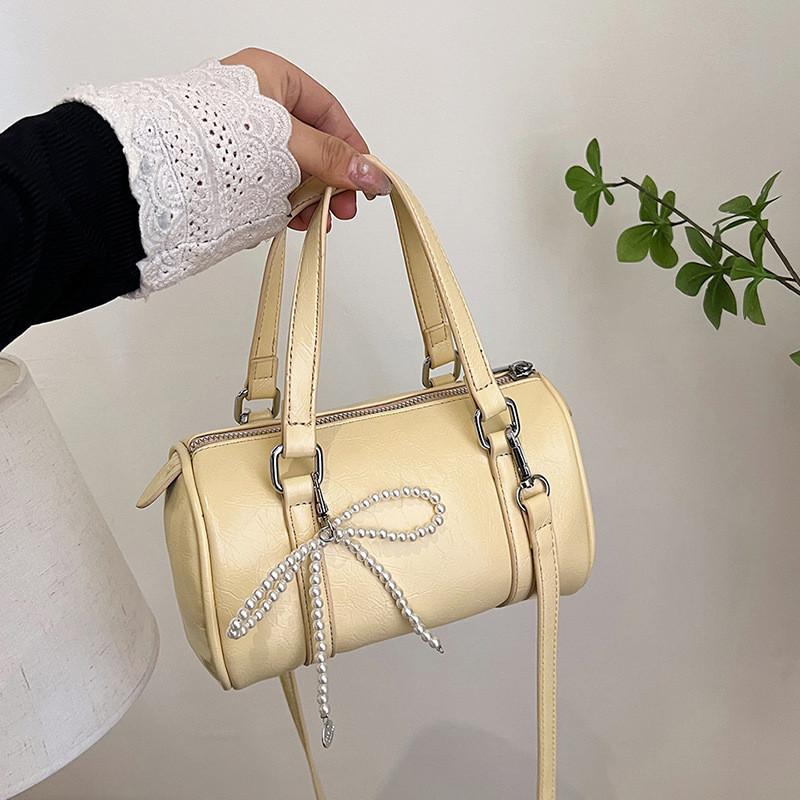 

IELGY Сумка-мессенджер большой вместимости, сумка-подушка, элитная сумка Boston. жёлтый