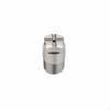 Stainless Metal Rectangle Nozzle Wide Angle Solid Cone RustResistant Flat Fan Spray Tip for