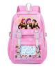 Korean Wave Demon Hunter Student School Bag Backpack Women'S Premium Light Backpack Large Capacity Outdoor