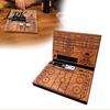 Wooden Dice Game Hockey Game, Family Night Party Tabletop with Board & Pegs, Competitive for Kids, Teen, Adults Quick Start