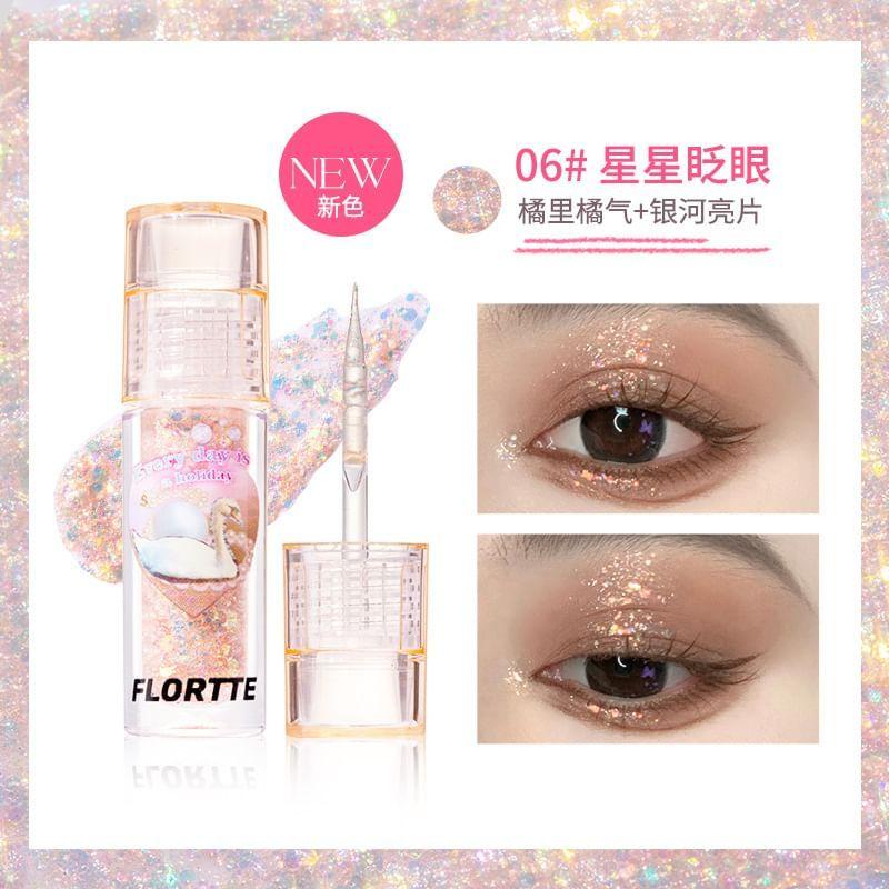 FLORTTE - SHINY LIQUID EYESHADOW - 4 Colors (5-8)
