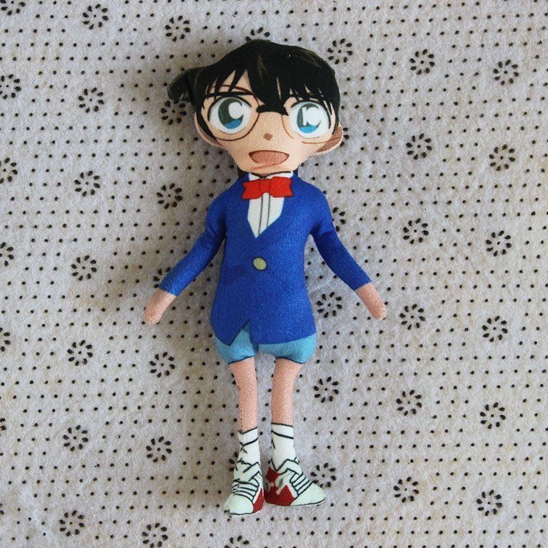 Anime Detektiv Conan Shinichi Kudo Edogawa Abstraktes Maus-Stofftier mit flexiblem Drahtgerüst Gelenkbeweglichkeit Heimdekoration