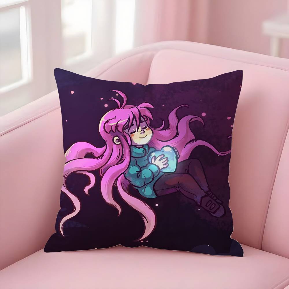 Cute C-CelesteS Game Funny Pillow Case Soft Plush Fabric Double Sided Print Decorative Home Living Room Gift Cushion