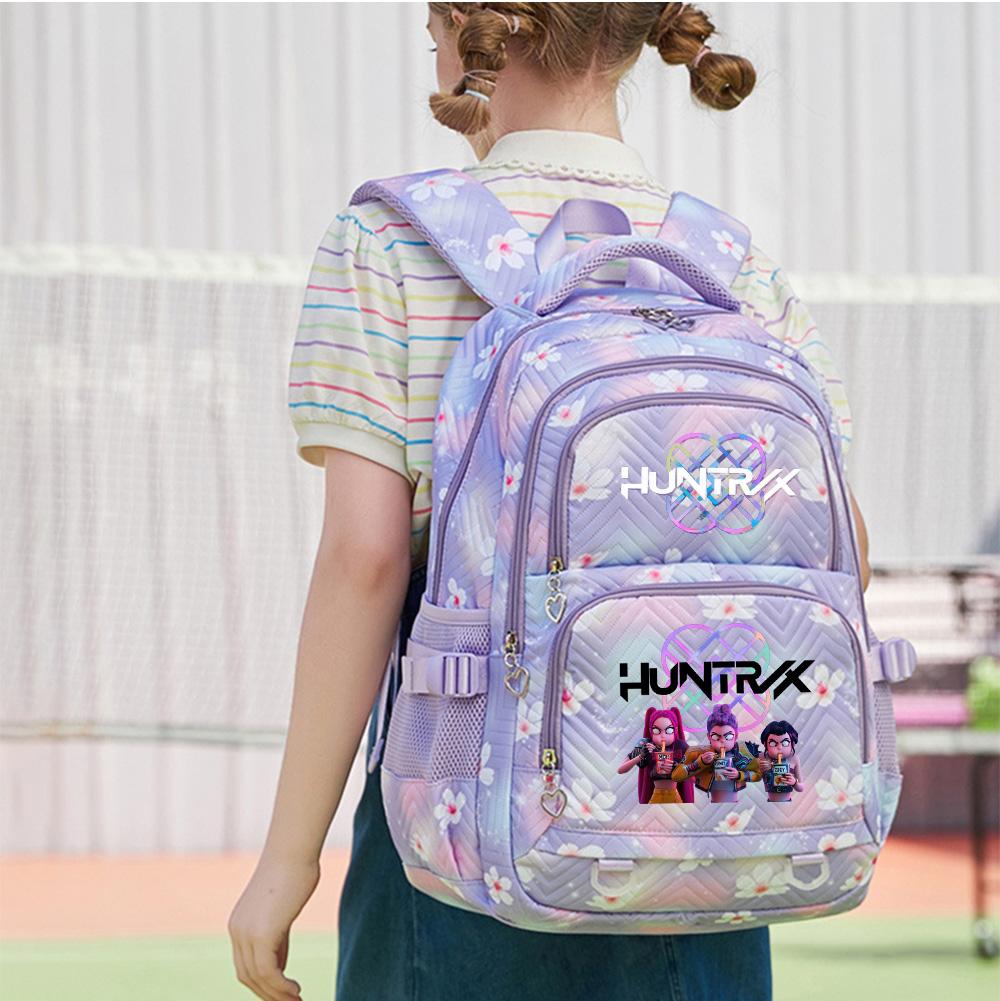 Ainme K-Pop Printed Backpack Student Teenager Bookbag for Boy Girl Schoolbag Kid Gift Women Large Capacity Waterproof Travel Bag Rucksak