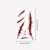 High-Value Personality Dark Scars Halloween Face Sticker Hand Tattoo Sticker