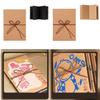 Customizable Memory Journal Small Photo Album Thick Paper Folding Hardcover Scrapbook For Photos Note Organization