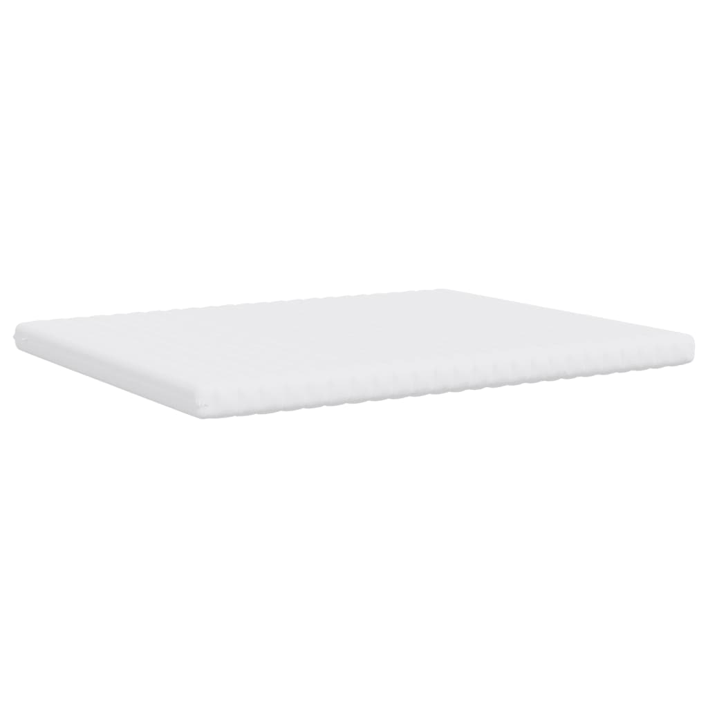 Foam Mattress White 160 X 200 Cm 7 Zone Design Firmness Level 20 ILD