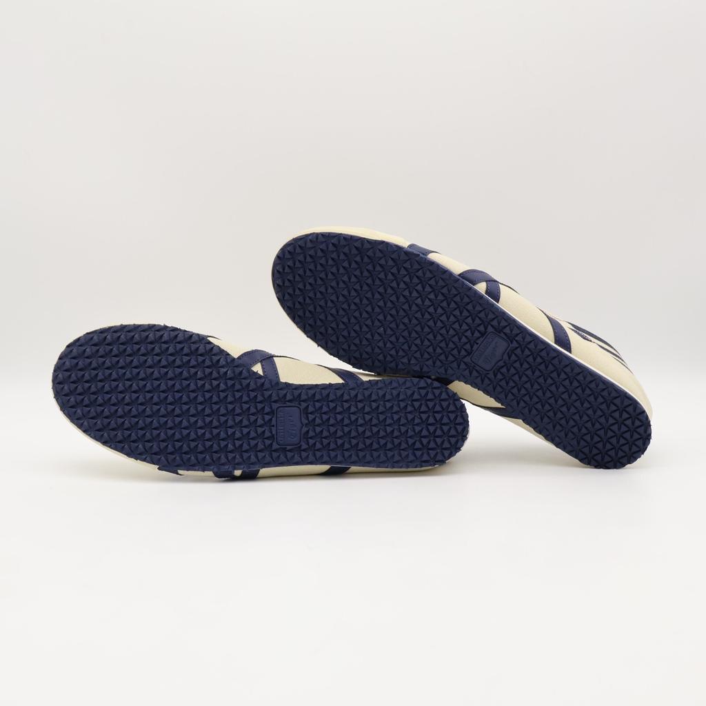 1183C233-250 Onitsuka Tiger Mexico 66 Paraty Natural Navy (Men's)