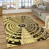 Bitcoin 3D Virtual Currency NFT Area Rug Carpet for Bedroom Living Room Home Sofa Decoration,Children Game Large Decor Floor Mat