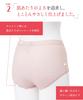 Cotton Comfortable Soft Daily Sizes Deep PI M Wing/Wacoal Women's Panties, Blend, Fit, Cotton, Fit, M-4L, Inseam, EC3200,
