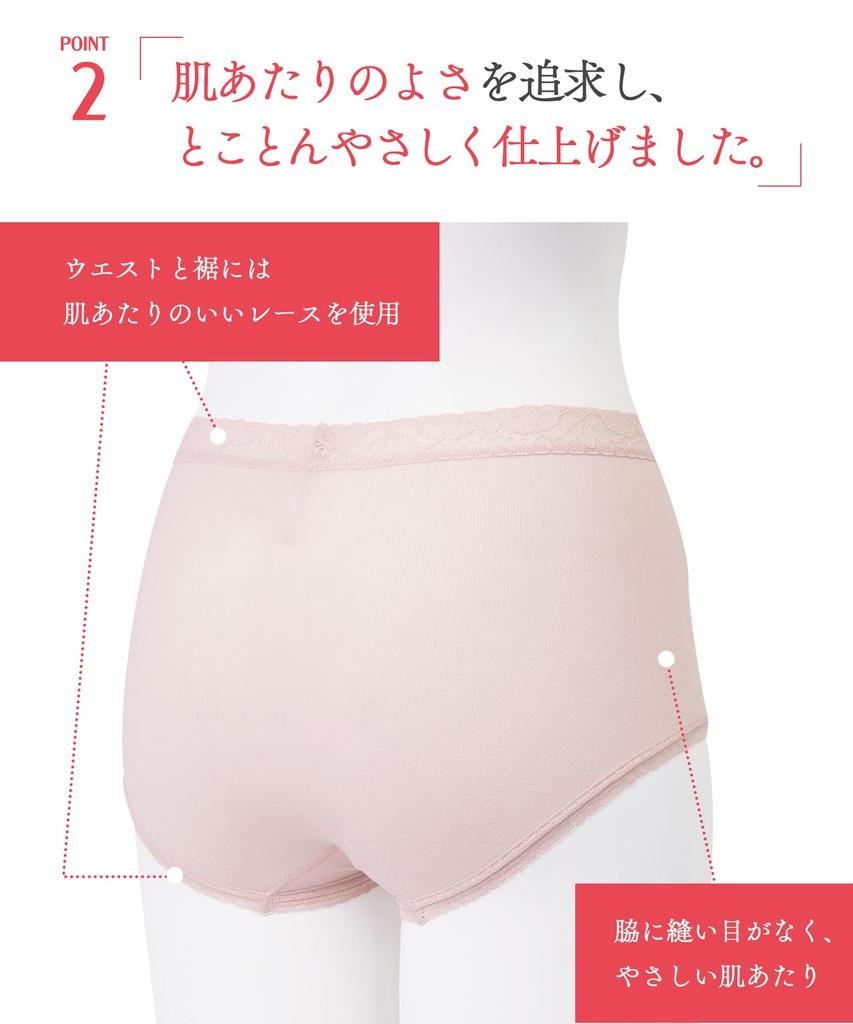 Cotton Comfortable Soft Daily Sizes Deep PI M Wing/Wacoal Women's Panties, Blend, Fit, Cotton, Fit, M-4L, Inseam, EC3200,