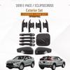 Upgraded Parts for 2018 Mitsubishi Eclipse Cross: Door Handles, Cups, Fuel Cap, Mirrors