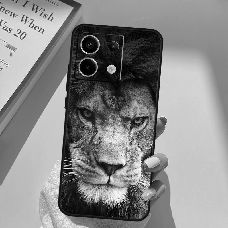 Lions Funda For Xiaomi Redmi Note 13 14 9 10 12 11 15 Pro Plus Case For Redmi 15 C 12C 13C 14C 10C