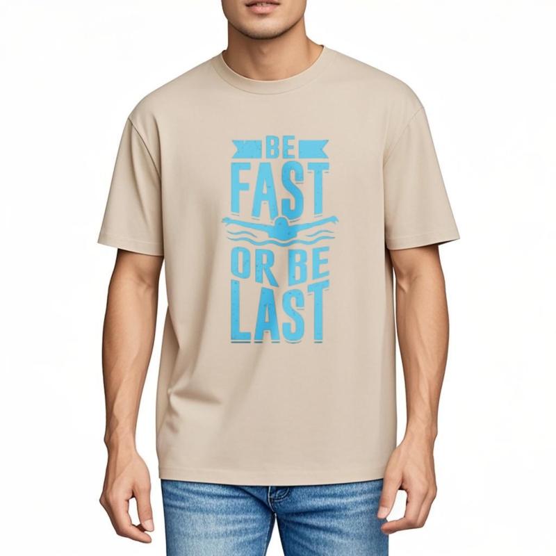 Cheap Tshirt Solid Color Unisex Oneck tshirt Black Be Fast Or Be Last Retro For her Tee shirt Mens Tshirt Classic Tshirt