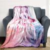 1pc HUNTRX, K POP Soft Comfortable Blanket Digital Print, All Season Multipurpose Knit Fabric Bedding, Office, Sofa Home Decor Blanket