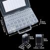 2X 48 Slots Diamond-Painting Storage Containers, Diamond Art Portable Bead Storage Boxes For Diamond-Painting