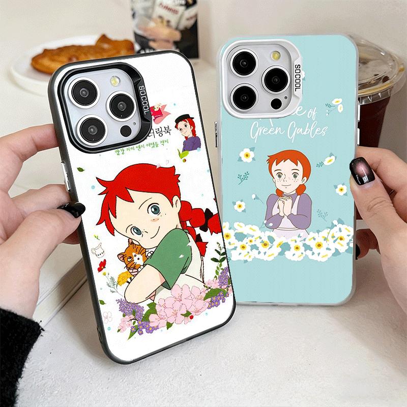 Anne Of Green Gables Shirley Soft Phone Case for iPhone 15 16 17 Pro Max 17Air 16E 14 Plus 13 12 Mini Shockproof Cover Back Shel