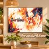 Charizard Custom Name Diamond Painting Personalized 5D Full Drill DIY Diamond Art Home Decor