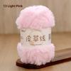 Hand Knitted Fur Yarn Long Hair  Hat Scarf DIY Wool Yarn Simulation Fur Crt Material Autumn Faion Accories