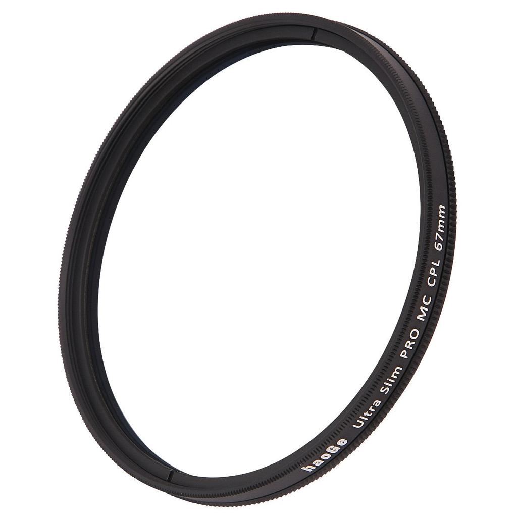 Haoge 67mm MC CPL Circular Polarizing Lens Filter for Canon EF 100mm 35mm and Multi-Coated f/2.8L, 70-300mm f/4-5.6L, f/2, EF-S 18-135mm f3.5-5.6