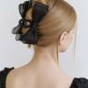 Romance Double Black Ribbon Matte Claw