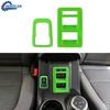 2x Light Green Window Switch Trim Cover Decor Accessories For Ford Bronco 21+ABS