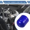 X AUTOHAUX 1pcs 30mm Length 32mm/1.26" ID Blue Red Car Silicone Rubber Hose End