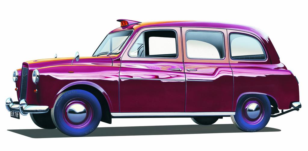 Aoshima Bunka Kyozaisha SP Movie London Taxi 1/24 K-ON! K-ON!