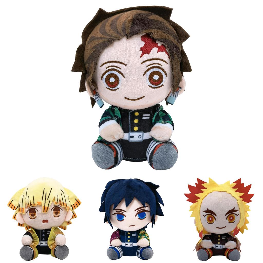 Pluszowa Lalka Demon Slayer Blade Kreskówka Kawaii Anime Tanjiro Miękka i Bezpieczna Dla Dzieci Świetny Prezent
