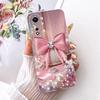 For Oppo A58 4G 5G CPH2577 A58x / Oppo A78 5G 4G CPH2483 Phone Case Bow Pattern Colorful Butterfly Flower Soft Silicone Casing
