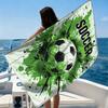 SOCCER Element Beach Towel Quick-drying Super Absorbent Suitable for Beach Vacation Pool Gym Summer Gift for Friends