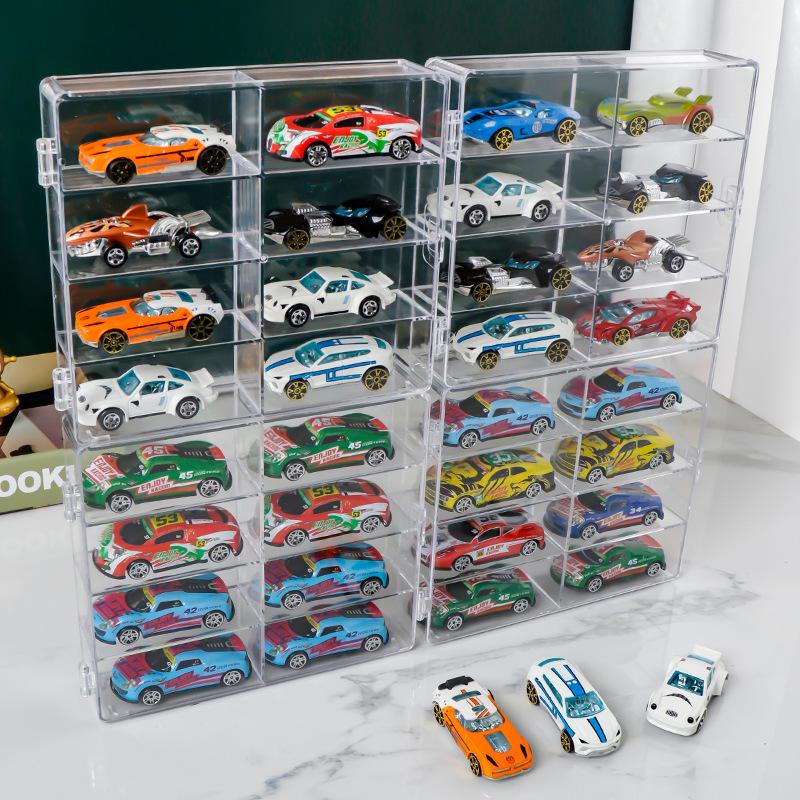 Tomica 1:64 Diecast Car Storage Rack for Hot Wheels