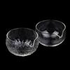1Pc Textured Glass Matcha Bowl With Pouring Spout Japanese Style Green Tea Ceremony Tea Bowl Song Dynasty Tea Tools