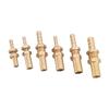 Reducer 3 4 5 6 8 10 Mm Hose Barb Brass Nickel Plated Brass Bulkhead Pipe Fitting Connector
