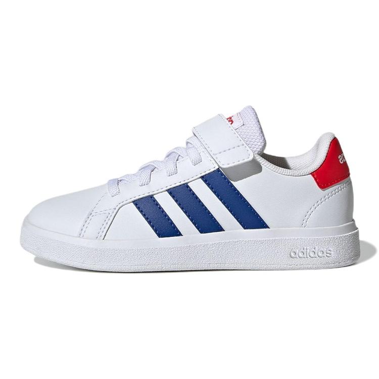(PS) adidas Grand Court 2.0 Cloud White Royal Blue Vivid Red Kids GW6514 EU 35⅔
