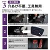Sawakaki RAV4 XA60 Pedal Covers Set Aluminum Black Accelerator Brake with Logo