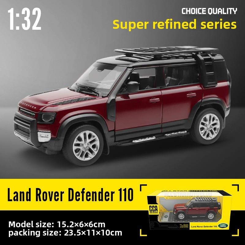 Suv Rover Land Defender 136 Skala Legeringsbilmodell Med Lyd Lys Barn For
