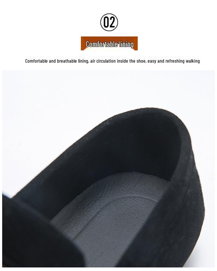 Spring/Summer 2024 Men's Versatile Slip-on Loafers - Casual and Stylish Driving Shoes