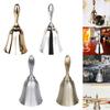Desk Hand Bell Service Call Bells for Concierge Hotel , Golden