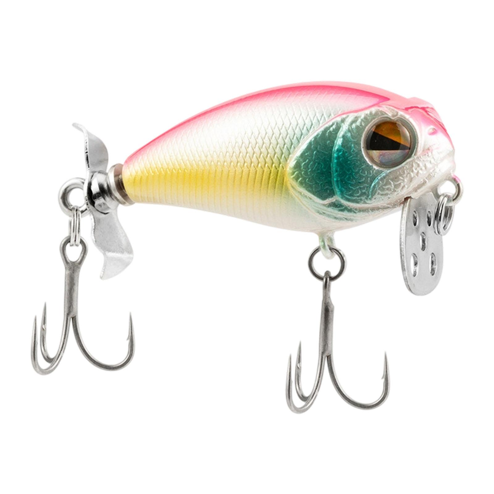 

Плавающие кастинговые приманки с плавучестью, металлическим дефлектором и пропеллером, рыболовные приманки для эффективного привлечения рыбы к поверхности воды A