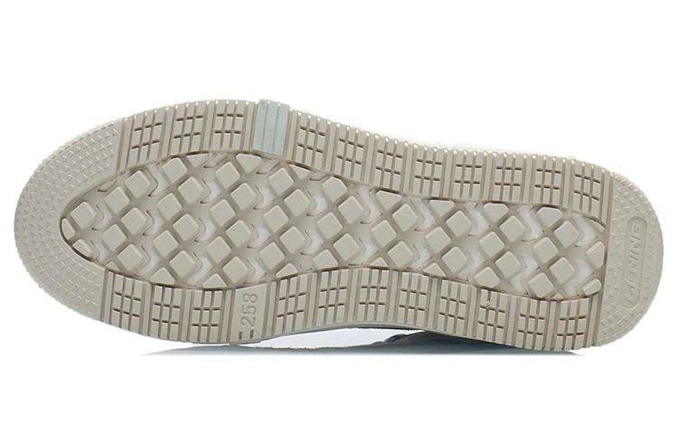 Li Ning Domain Specific Territory Travel High top Skateboard Shoes Women's Oat Gray AGCR432-4