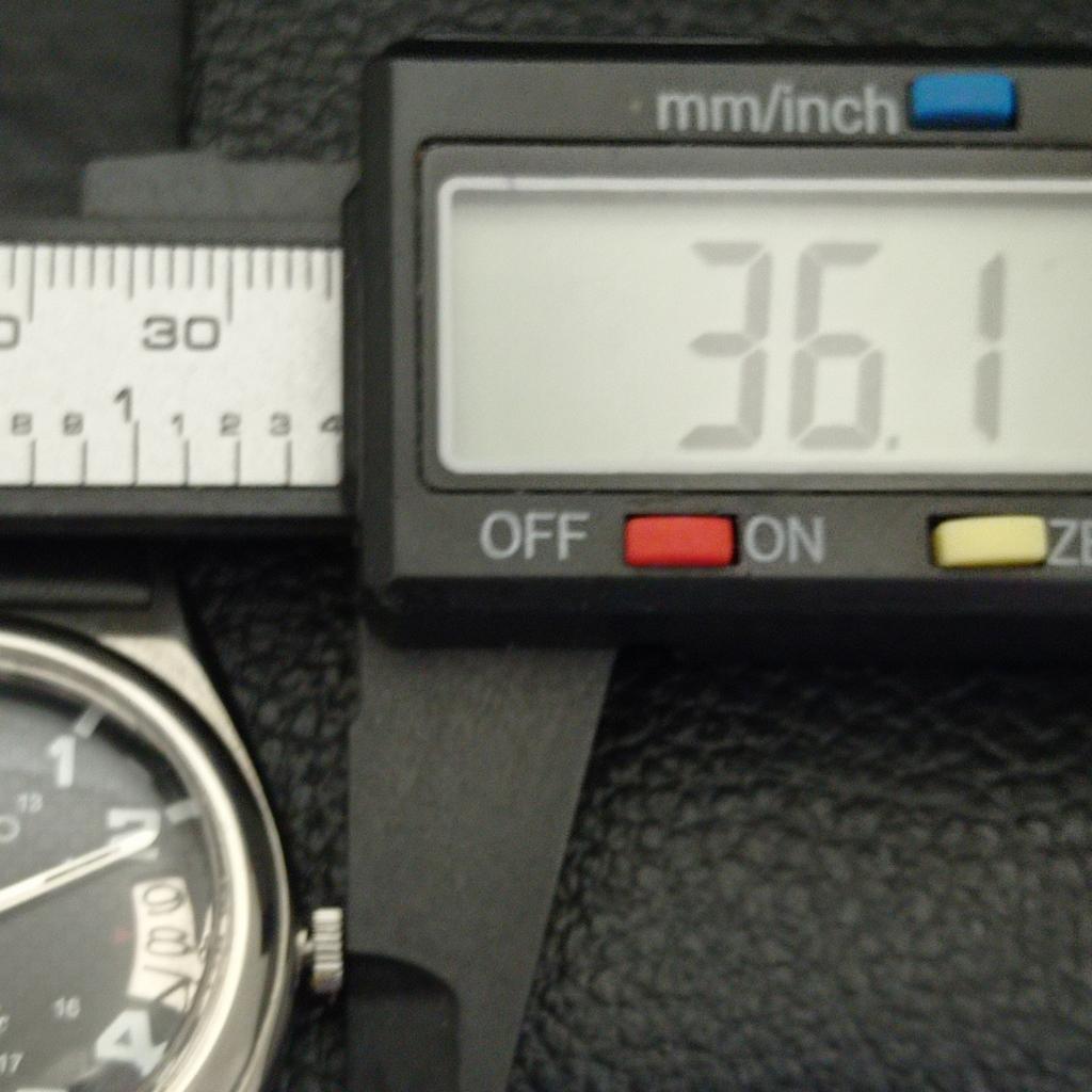 USED VINTAGE SEIKO 5 AUTOMATIC 7025A JAPAN MENS BLACK COLOR DIAL WATCH A434210-2 R120-a434210