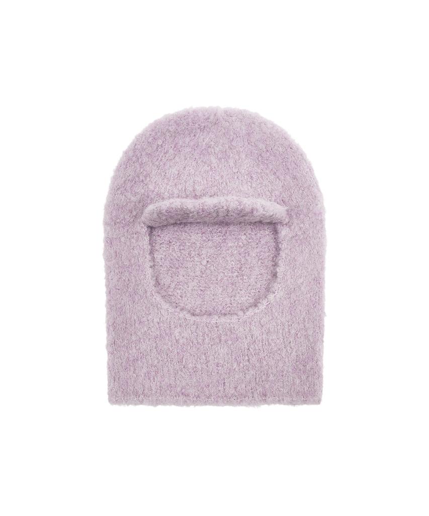 Malittepeulangsowajeobeo Regular Logo Balaclava Light Purple