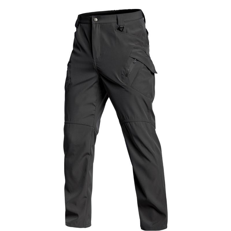 Mens Tactical Cargo Pants Multi-Pocket Outdoor Workwear Durable Water-Resistant Breathable Hiking Camping Cycling