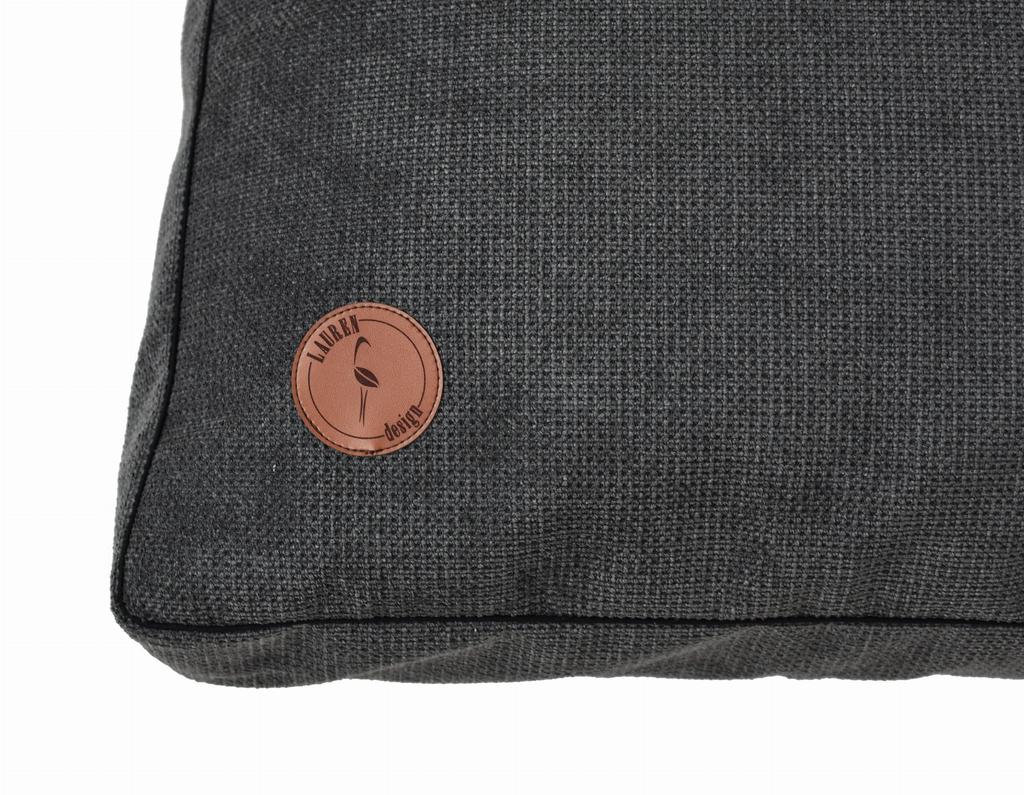 Mia Graphite Cushion - 85 X 70 X 10