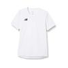 [New Balance] Men's Short-Sleeve Dry T-Shirt Soccer Sports Game Shirt (JMTF0486)(JMTF0488) White (WT) L