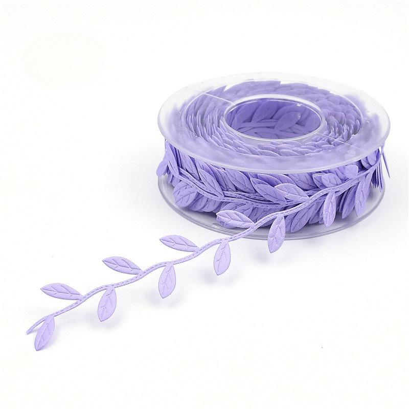 Ultrasonic embossing, leaf ribbon, leaf lace decoration with lace 15 meters