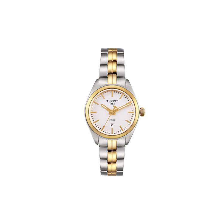 

TISSOT PR100 Collection Quartz Movement 100m Water Resistance Women s Watch 33mm Silver Dial T101.210.22.031.01 Silver Dial