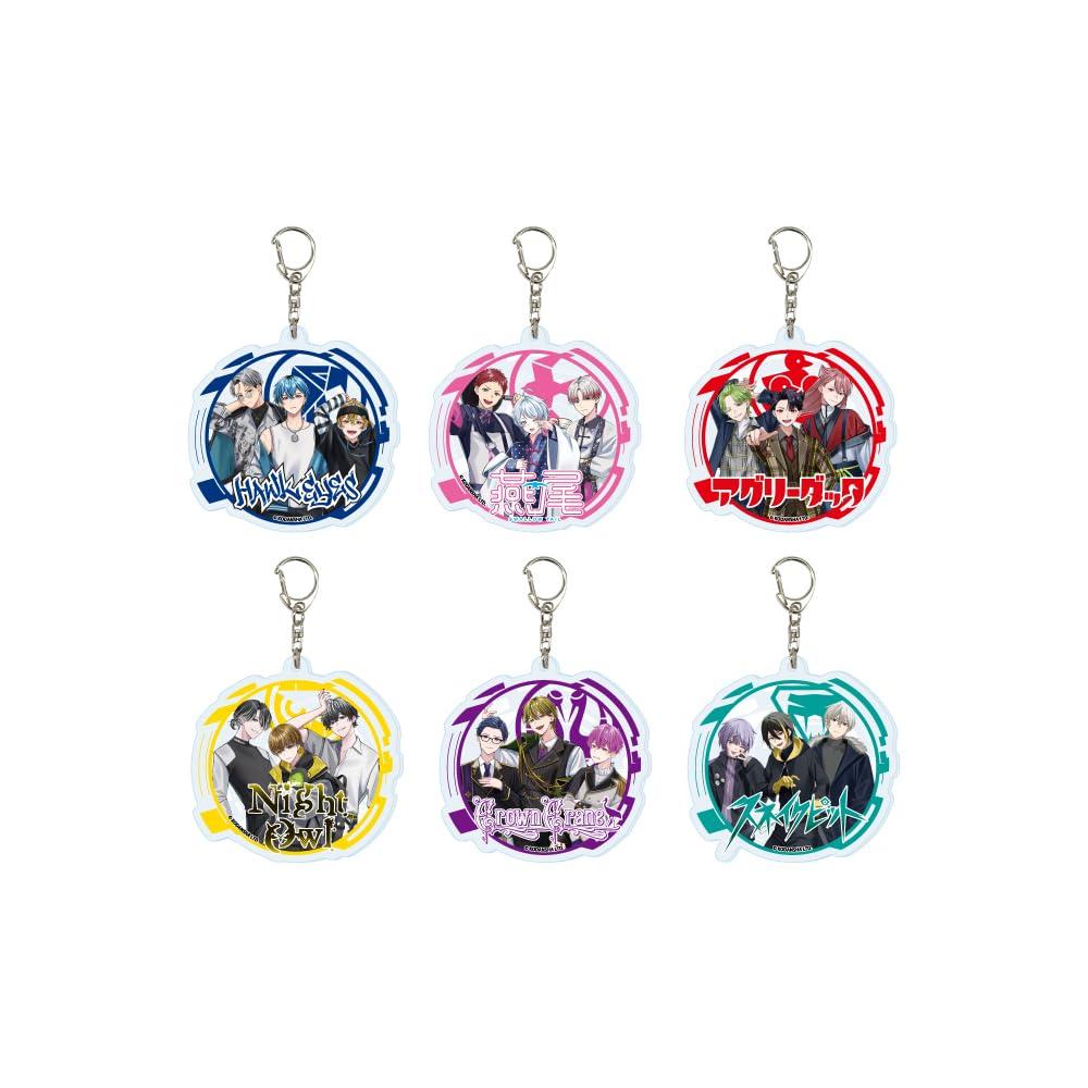 Hundred Notes 01 Acrylic Keychain Complete Set of [Official Illustration] (Box 6)