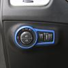 Auto Front Scheinwerfer Lampe Schalter Knopf Abdeckung Zierleiste Passend für Jeep Compass Linkslenker 2017 - ABS Innenraum Zubehör